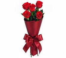 Букет 5 Красных роз Эдлесс Лав в Солнечном Красноярского края