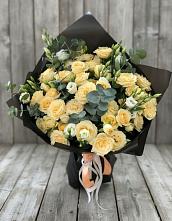 Букет цветов из:  Розы и Лизиантусы #REPLACE_PRED# Солнечном Красноярского края