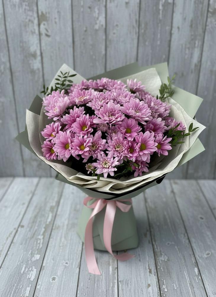 Букет цветов из: Хризантемы в Солнечном Красноярского края