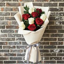 Букет цветов из:  Розы в Солнечном Красноярского края