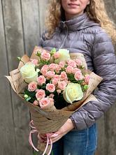 Букет цветов из:  Розы в Солнечном Красноярского края