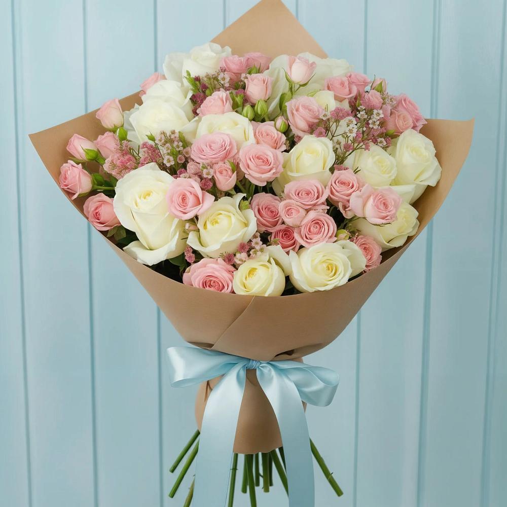 Букет цветов из: Розы в Солнечном Красноярского края