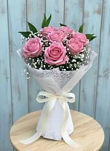 Букет цветов из:  Розы #REPLACE_PRED# Солнечном Красноярского края