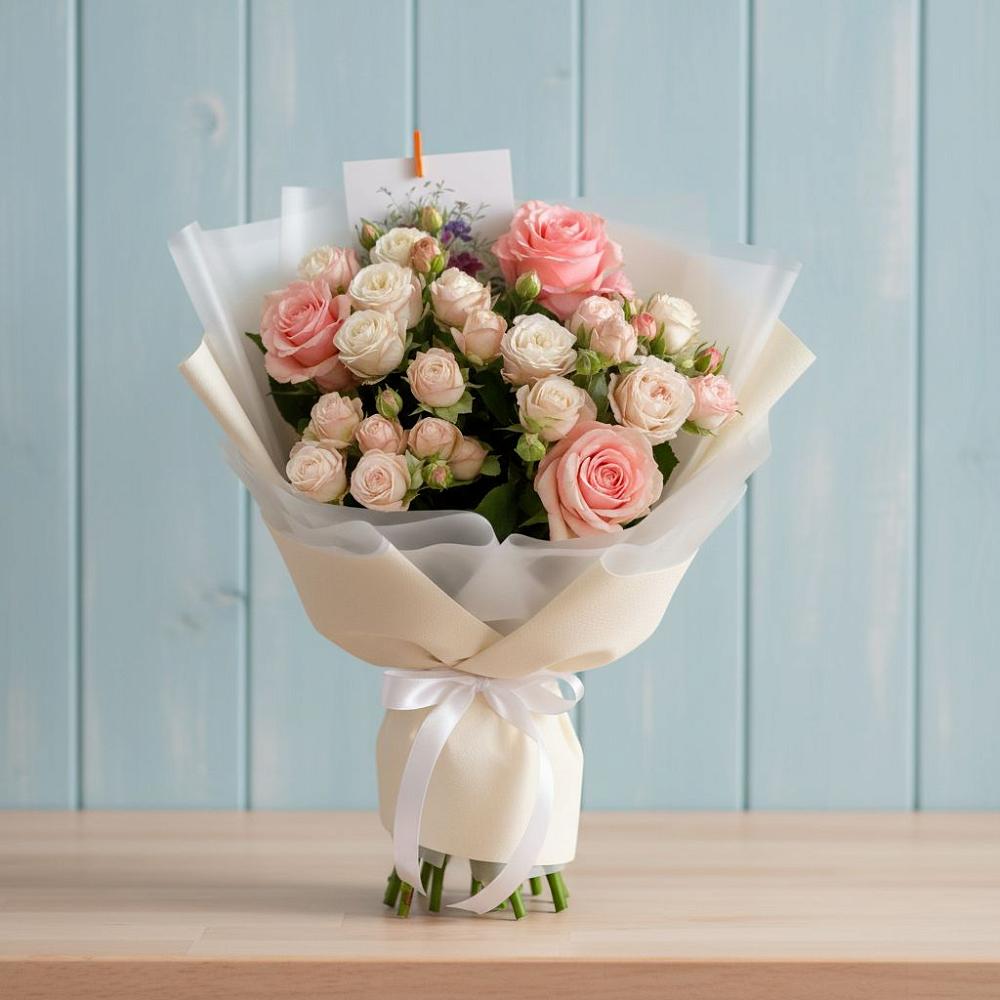 Букет цветов из: Розы в Солнечном Красноярского края