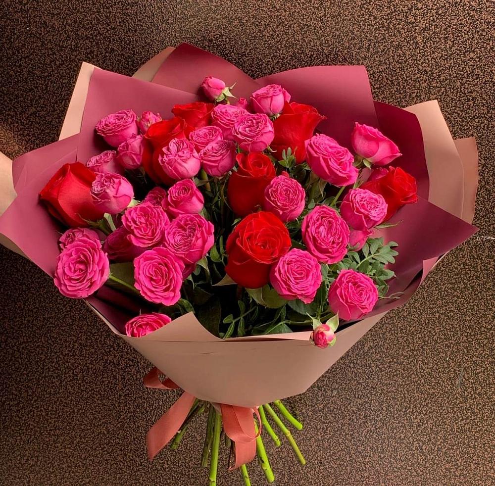 Букет В объятьях нежности в Солнечном Красноярского края