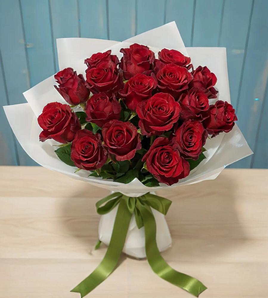 Букет Красные розы в Солнечном Красноярского края
