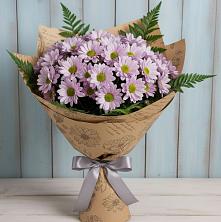 Букет цветов из:  Хризантемы в Солнечном Красноярского края