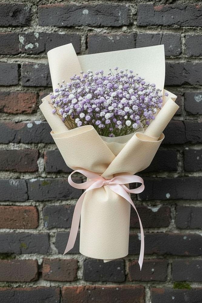 Букет цветов из: Гипсофила в Солнечном Красноярского края