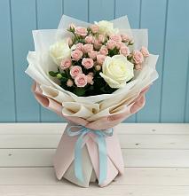 Букет цветов из:  Розы #REPLACE_PRED# Солнечном Красноярского края