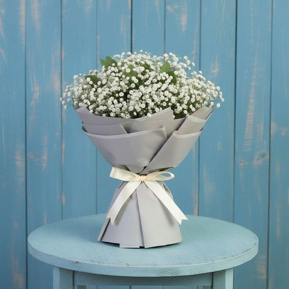 Букет цветов из: Гипсофила в Солнечном Красноярского края