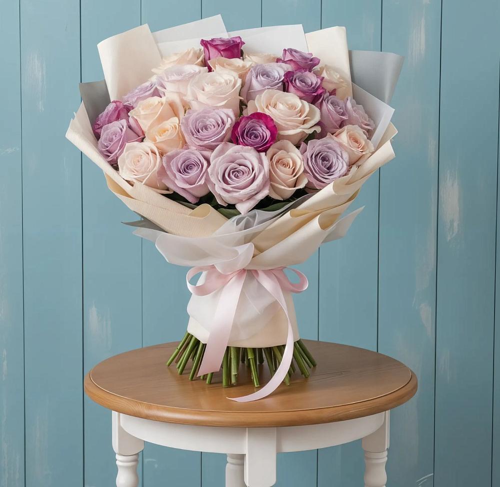 Букет цветов из: Розы в Солнечном Красноярского края