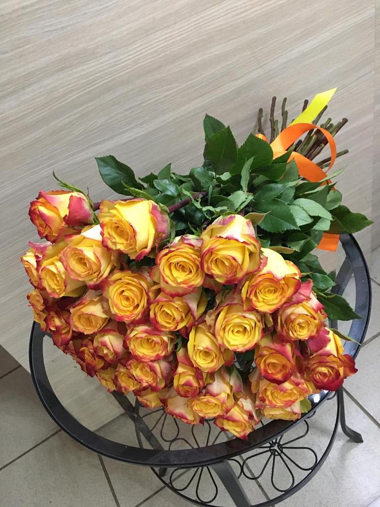 Букет Желтые розы в Солнечном Красноярского края