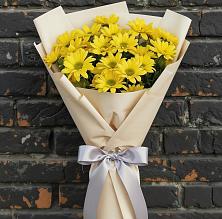 Букет цветов из:  Хризантемы #REPLACE_PRED# Солнечном Красноярского края