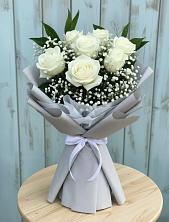 Букет цветов из:  Розы в Солнечном Красноярского края