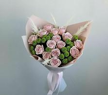 Букет цветов из:  Розы и Хризантемы в Солнечном Красноярского края