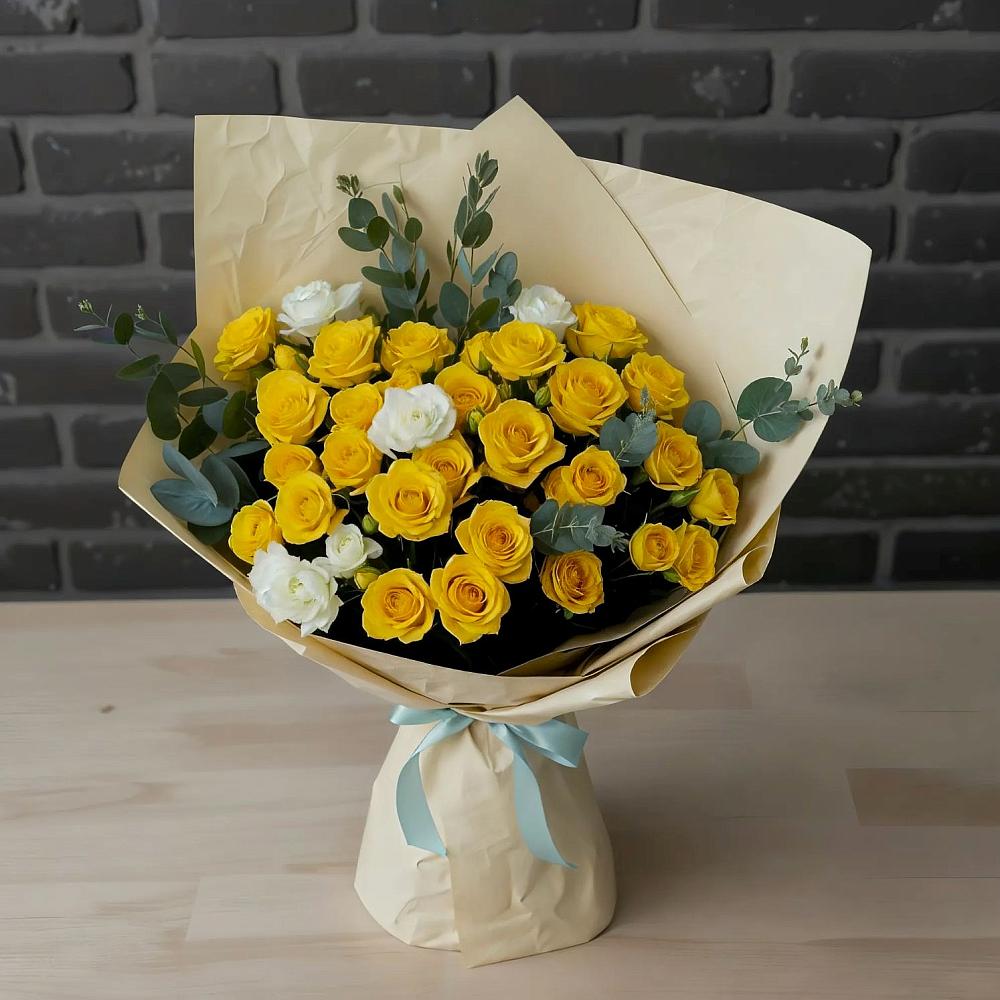 Букет цветов из: Розы в Солнечном Красноярского края