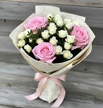 Букет цветов из:  Розы в Солнечном Красноярского края