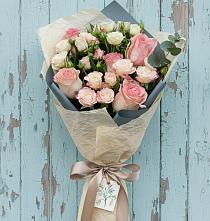 Букет цветов из:  Розы #REPLACE_PRED# Солнечном Красноярского края