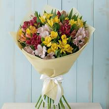 Букет цветов из:  Альстромерии в Солнечном Красноярского края