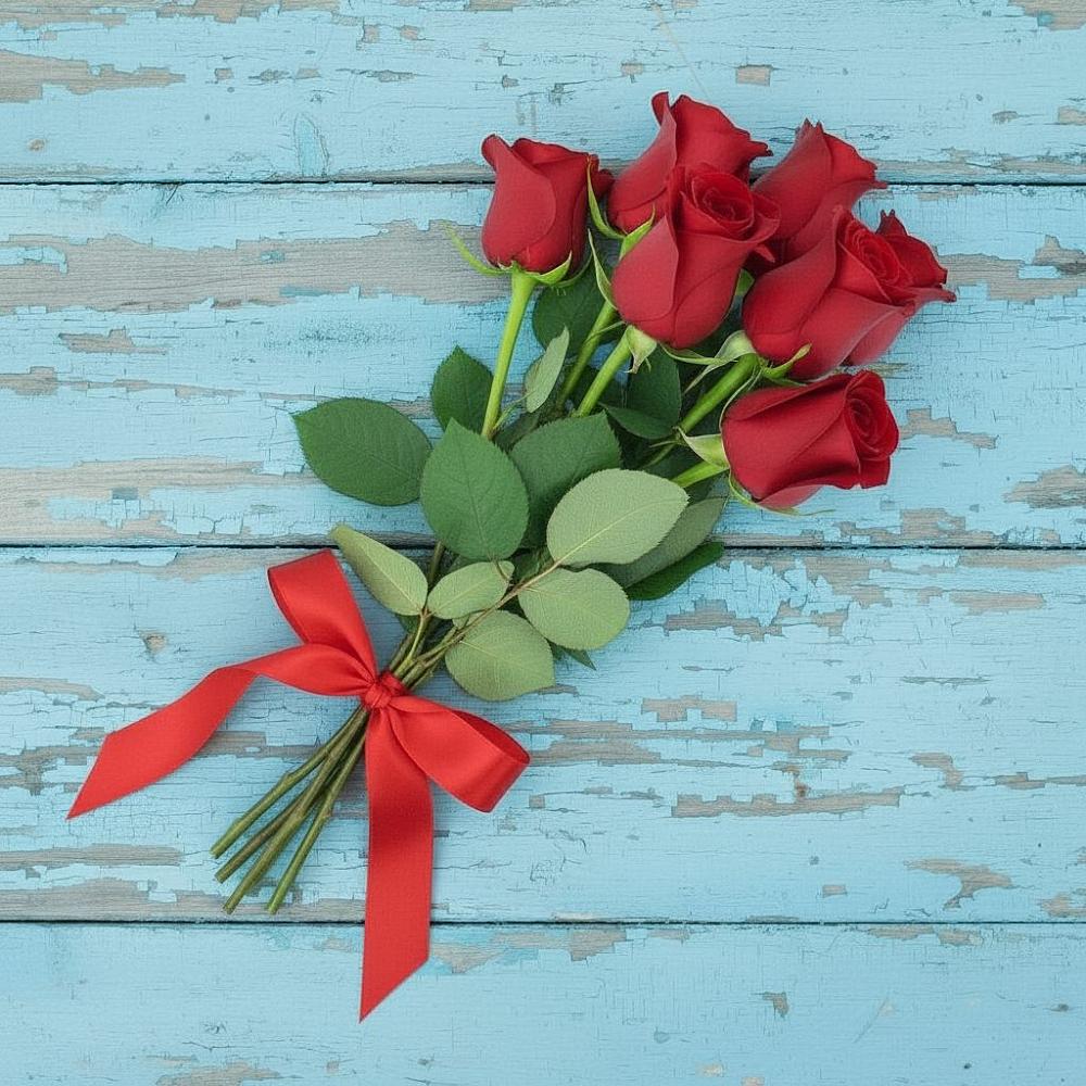 Букет Красные розы в Солнечном Красноярского края