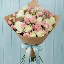 Букет цветов из:  Розы в Солнечном Красноярского края
